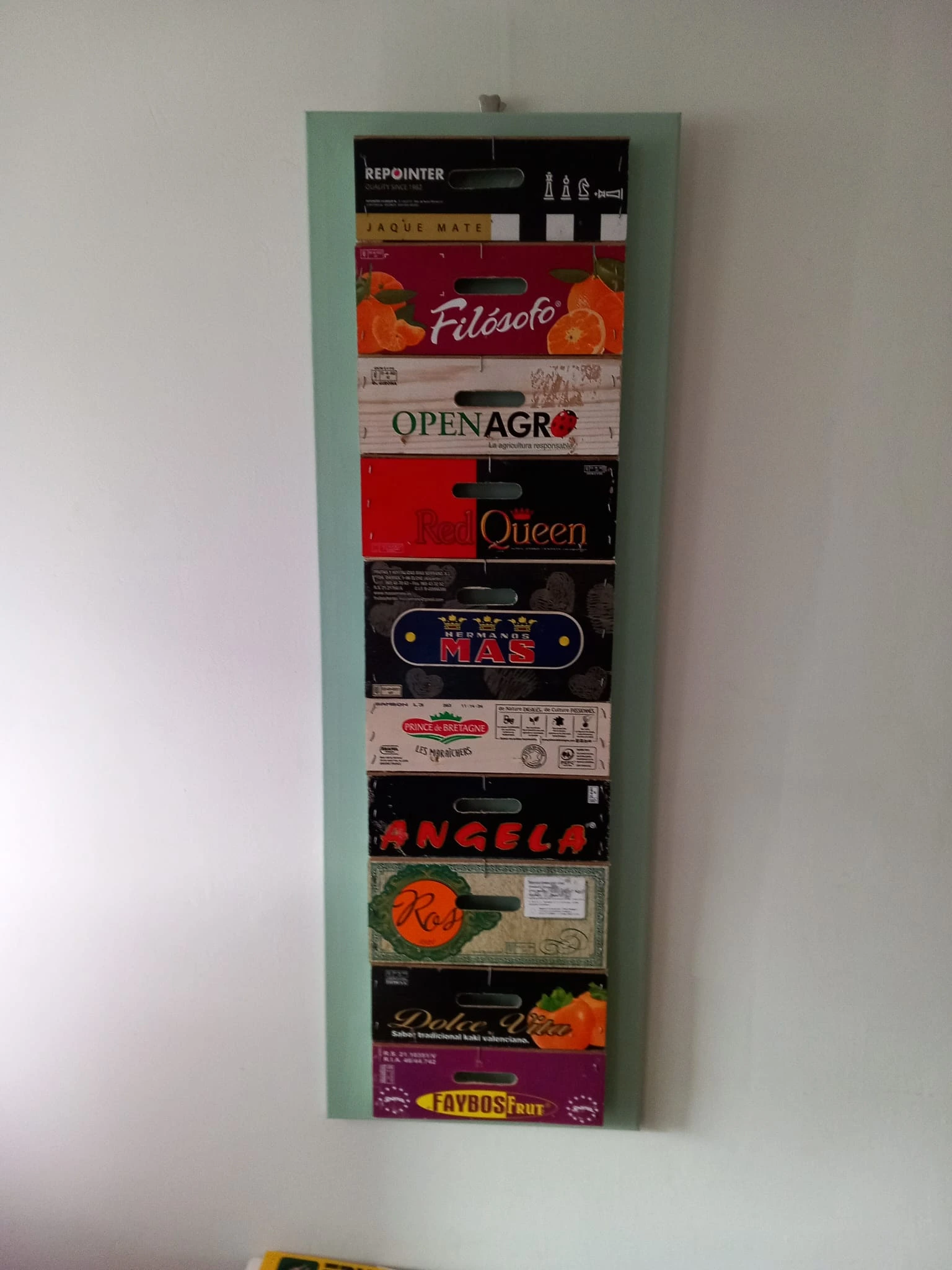 Kistjes toren 126x40cm cm - Karl van Stek
